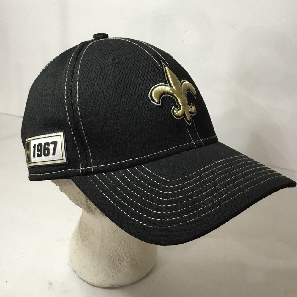 New Orleans Saints New Era 100 Years Hat 59FIFTY Cap Size L/XL EUC